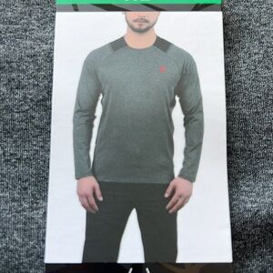 Spyder Active | Moisture Wicking Reflective Stretchy Long Sleeve Shirt Size XL